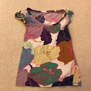 Floral tee